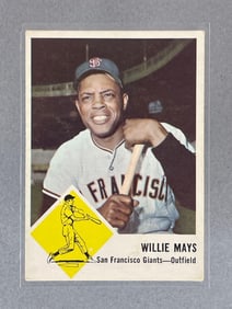 1963 Fleer Willie Mays #5