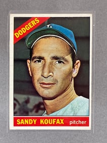 1966 Topps Sandy Koufax #100