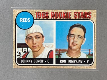 1968 Topps Johnny Bench #247 Rookie