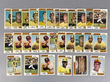 32 - 1974 Topps Baseball Wasington Nationals Error Cards with 3 - Willie McCovey #250