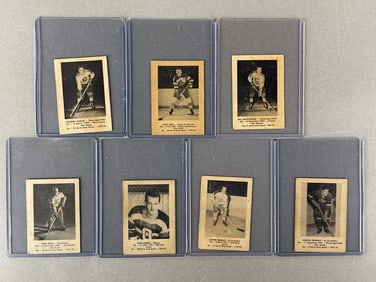 7 - 1951 - 52 Laval Dairy Quebec Senior Hockey League Cards