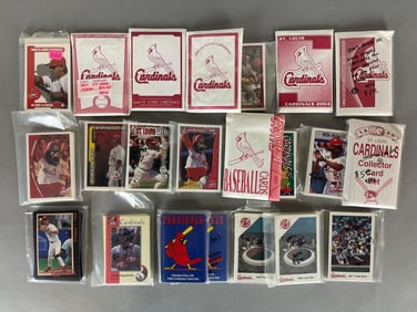 23 - 1991 - 2008 Kansas City Life St. Louis Cardinals Team Sets