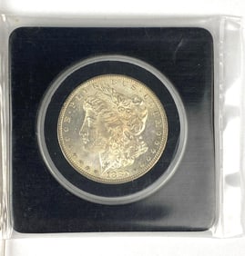 1880 S US Morgan Silver Dollar AGA Graded 64/64