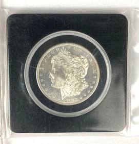1880 S US Morgan Silver Dollar AGA Graded 64/64