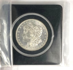 1904 O US Morgan Silver Dollar AGA Graded 64/64