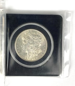 1902 O US Morgan Silver Dollar AGA Graded MS 64/64