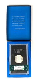 1884 US Mint Carson City Morgan Silver Dollar CAC Graded MS64