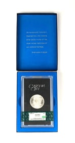 1883 US Mint Carson City Morgan Silver Dollar CAC Graded MS64