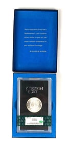 1883 US Mint Carson City Morgan Silver Dollar CAC Graded MS63