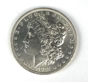 1881 O US Morgan Silver Dollar