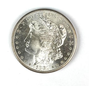 1881 S US Morgan Silver Dollar