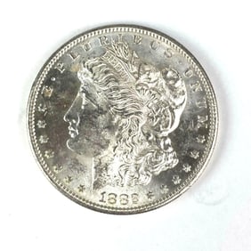 1882 S US Morgan Silver Dollar