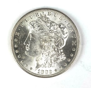 1882 S US Morgan Silver Dollar