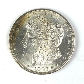 1882 S US Morgan Silver Dollar