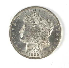 1885 O US Morgan Silver Dollar