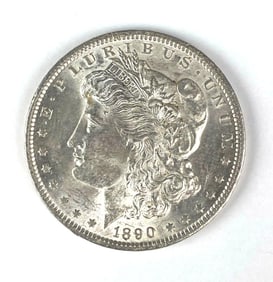 1890 US Morgan Silver Dollar