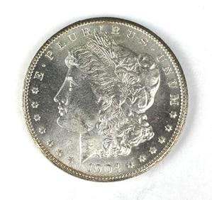 1904 O US Morgan Silver Dollar