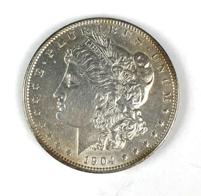 1904 O US Morgan Silver Dollar