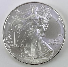2010 American Silver Eagle 1oz. Fine Silver Dollar