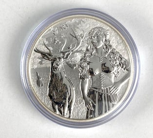 Germania Mint Valkyries Ostara 2023 1 oz AG 999.9