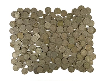 Large Group of 250 US Liberty Head V Nickel