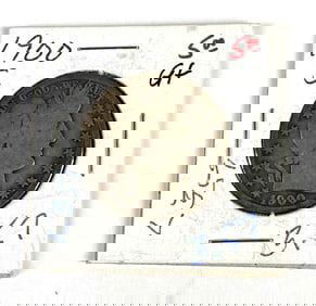 1900 S US Barber Silver Half Dollar