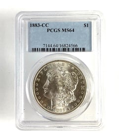 PCGS Graded 1883 Morgan Dollar MS64