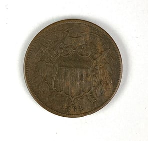 1864 US Two Cent Piece