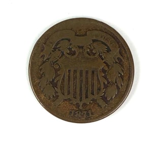 1871 US Two Cent Piece