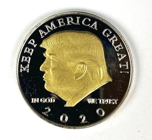2020 Donald Trump Metal Commemorative Coin