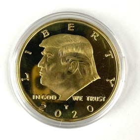 2020 Donald Trump Metal Commemorative Coin