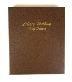 Complete Set of 65 US Walking Liberty Half Dollars in Dansco Album