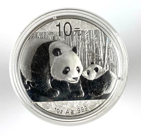 2011 China 1oz .999 Fine Silver Round