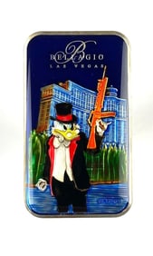 All-Chips Silver & Enamels 1oz .999 Fine Silver Ingot/Bar