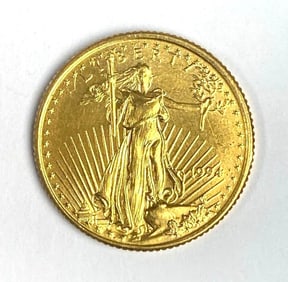 1994 US Mint $5 1/10th oz American Gold Eagle