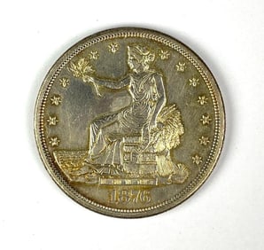 1876 S US Trade Dollar