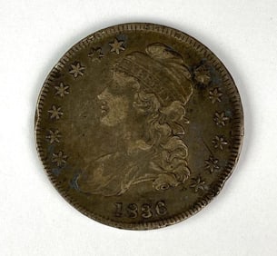 1836 Capped Bust Half Dollar
