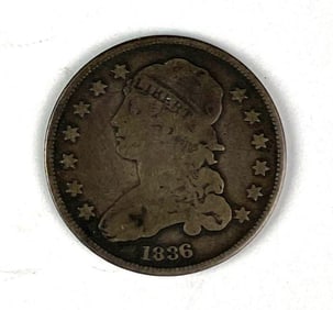 1836 Capped Bust Quarter