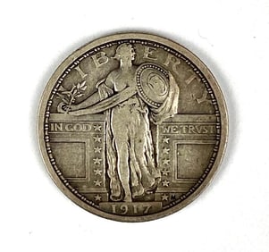 1917 US Standing Liberty Quarter