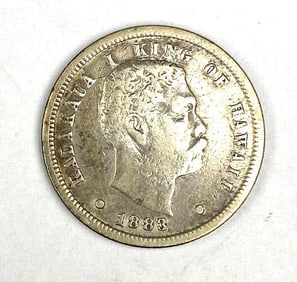 1883 Hawaiian Dime