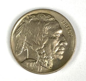 1917 D US Buffalo Nickel