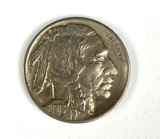 1918 D US Buffalo Nickel