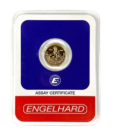 2025 Engelhard Prospector 1/10th oz 999.9 Fine Gold Round