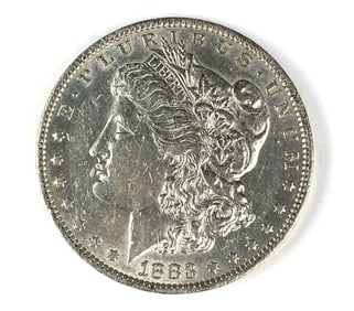 1883 O Morgan Silver Dollar Coin
