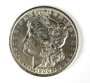 1900 Morgan Silver Dollar Coin