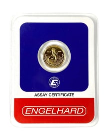 2025 Engelhard Prospector 1/10th oz 999.9 Fine Gold Round