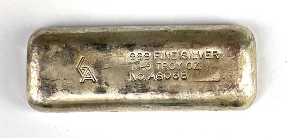GA 10 oz .999 Silver Ingot/Bar