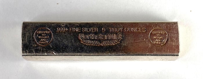 Northstar Mint 5 oz .999 Silver Ingot/Bar