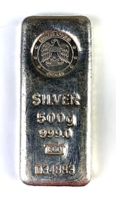 Emirates Gold 16.07 oz .999 Silver Ingot/Bar