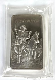 Prospector 10 oz .999 Silver Ingot/Bar